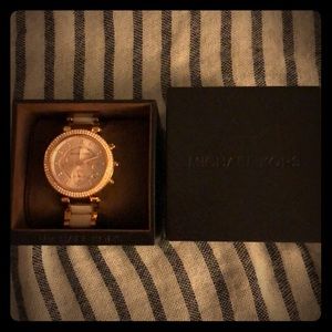 Rose gold Michael Kors Watch